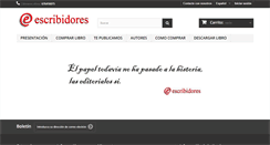 Desktop Screenshot of escribidores.com